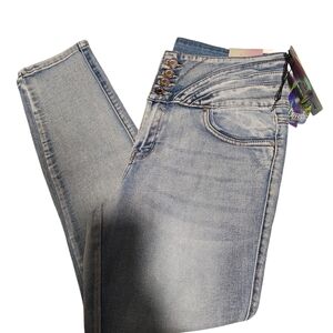 Chic Light Blue Boot Cut Jeans for Women